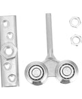 Heavy Duty Galvanized Door Roller Pulley For Sliding Doors, 500Kg Load Capacity Track Wheel Accessory For Industrial Use