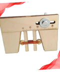 Wooden Mooring Tool For Sailing Model Kits Essential Rigging Device showing scale display and fixed design