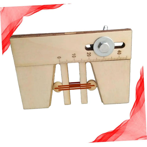 Wooden Mooring Tool For Sailing Model Kits Essential Rigging Device showing scale display and fixed design
