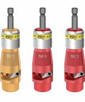 Rugged Aluminum Alloy Electric Wire Stripper And Twist Splicer Fits Standard Power Drills For Small To Medium Gauge Wires, three sizes