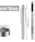 Stainless Steel Snap Button Kit 240 Pieces 60 Sets Heavy Duty Fasteners For Jeans Jackets Bags Leather DIY Craft With Setting Tool Easy To Install For Home Use tool size dimensions