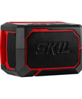 Portable Bluetooth Speaker Designed For Power Tools With Kickin Bass Output showing rugged design and compact size for outdoor use.