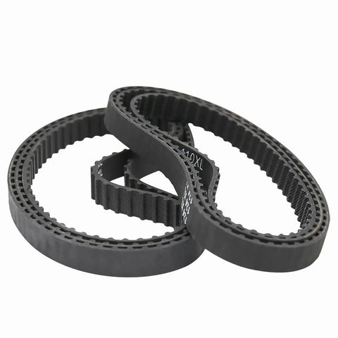 Close Loop 18 Inch Timing Belt Set, 3/8 Inch Wide, 0.2 Inch Pitch, 90 Teeth, Neoprene With Fiberglass Core, Durable Industrial Drive Belt Replacement, Lathe Belt, 2 Pieces