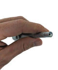 LockNLube recessed fitting adapter, silver metal automotive part