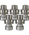 Five ER32-70 Tool Holder For Lathe Chuck CNC Machining Tools Collet Chuck 5 Pieces High Precision One Piece Body in polished metal