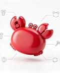 4 In 1 All In One Multitool Bottle Opener With Scissors Box Cutter And Magnetic Fridge Magnet Dope Red Compact Kitchen Gadget Crab Shape