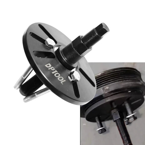 Balancer Puller Set For Harmonic Balancer Removal And Install Kit Flywheel Remover Crankshaft Pulley Removal Steering Tool
