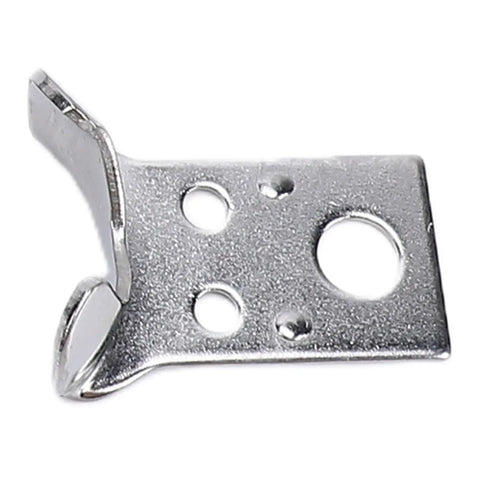 Stainless bracket from Beefy 4 Piece Elastic Stainless Steel Hood Latch Kit With T Handle Hasp For Car Engine Hood Cover RV Toolbox