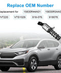 Engine Variable Valve Timing VVT Solenoid For Honda Accord 2008-2012 CR-V 2012-2014 Crosstour 2012-2015 L4 2.4L Replacement