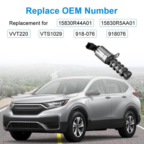 Engine Variable Valve Timing VVT Solenoid For Honda Accord 2008-2012 CR-V 2012-2014 Crosstour 2012-2015 L4 2.4L Replacement