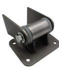 Hardcore Universal Chevy LS Swap Engine Motor Mounts With Smooth Polyurethane Bushings And Rig Ready Tig Welded Steel Brackets close-up of mount design.