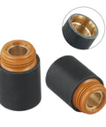 2 Pack PMX45 Plasma Cutter Retaining Caps Heavy Duty Polymer Replacement Easy Install Heat Resistant Cap for Metalworking