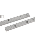 Replacement Vise Jaw Set For Old USA 6 And A Half Inch Reversible Gray Vices Fits Craftsman And Columbian Models Aluminum Construction