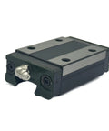 SR25W Linear Guide Block With FourRow Ball Bearings For CNC Machines And 3D Printers Built Tough For Heavy Duty Radial Rail Carriage For Precision Motion Control And Automation front view