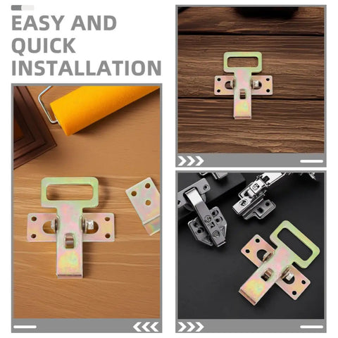 Heavy Duty Sofa Position Buckles For Couch And Furniture, Iron Connecting Hardware with easy install displayed on table