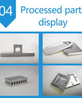 6061 Aluminum Plate Sheet 10mm Thick Built For Real World Part Machining And Fabrication, assorted processed metal components