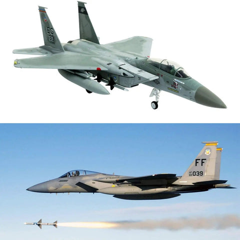F 15 Eagle Diecast Fighter Plane 1 100 Scale Military Jet Model By Fairchild Republic, Metal Construction with Realistic Detail