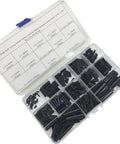360 Piece Steel Split Spring Dowel Roll Pins Kit Tension Dowels Metal Hardware Assortment For M1.5 M2 M2.5 M3 M4 M5 M6