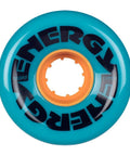 Outdoor Quad Skate Wheels 78A Urethane 32mm x 62mm Energy 62 4 Pack Teal Built For Outdoor Skating And Cruising With A Solid Grip On Streets