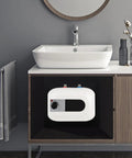 Premium Super Smooth 110V Under Sink Electric Water Heater Delivering Rock Solid 1500W Instant Heat And Hassle Free Auto Refill Design For Tight Bathroom Corners installed under a sink