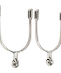 Stainless Steel Horse Spurs With Smooth Roller Ball For Boots Western Cowboy Equestrian Gear English Spur For Training Dressage Ranch Riding Recreation 2 Pack
