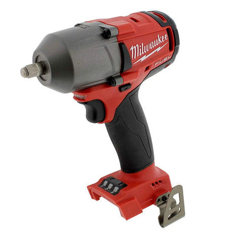 Milwaukee 2852-22 1/2 Inch Mid-Torque Impact Wrench, 600 Ft-Lbs Nut Busting Torque With Redlink Plus Intelligence, Compact Design For Tight Spaces And Precision Fastening Jobs
