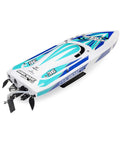 Sonicwake V2 36 Inch Self Righting Brushless RC Boat With Deep V Hull Ready To Run Batteries And Charger Not Included White Color