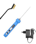 Dominox Electric Hot Wire Foam Cutter 4 Inch Styrofoam Hot Knife Pen Tool with power adapter and brush for crafts.