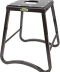 SX1 Moto Stand Black Heavy Duty Motorcycle Stand With Steel Square Tube Frame And Oil Resistant Rubber Top Model 96 2102