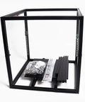Straight Fire Vorbear 2.4 Frame Kit With Hiwin Linear Rails showing aluminum extrusions and hardware for DIY 3D printing setup.