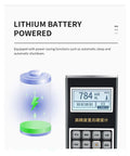 Heavy Duty Portable Digital Leeb Hardness Tester With Dead On Accuracy For Testing Stainless Steel Copper Aluminum And Forged Metals Without The Hassle, showing lithium battery power indicator and control panel.