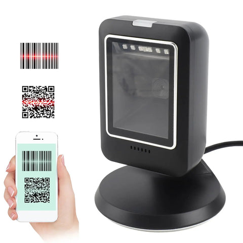 Built To Last Barcode Scanner With Wide Angle Lens For 1D 2D And QR Scanning Ready To Roll In Supermarkets And Retail POS
