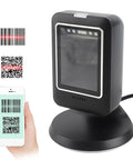 Desktop Barcode Scanner With Wide Angle Lens For Retail And Warehouse High Precision 1D 2D QR Scanning Fast Reads Like A Champ Easy Setup