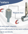 Gugaguga 55000 soldering wire clip holder with magnetic base and removable clip parts, Amazon.