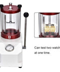 Dual Pressure Waterproof Watch Tester Kit For Pros And Home Gear Precise Water Resistance Checks Essential Watchmaker Gear