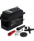 180Kgcm Brushless Digital RC Servo Waterproof IP67 for One Fifth Scale RC Cars with accessories