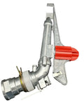 2 Inch Rotary Lawn Sprinkler Spray Gun For Farm And Garden Irrigation, zinc alloy construction, 360 degree adjustable