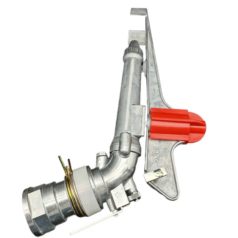 2 Inch Rotary Lawn Sprinkler Spray Gun For Farm And Garden Irrigation, zinc alloy construction, 360 degree adjustable