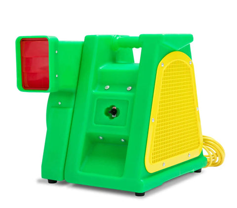 Powerful 2 HP Bounce House Air Blower For Large Inflatables Like Bouncy Castles And Water Slides Perfect For Backyard Parties