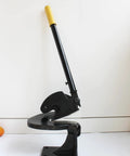 Side view of a Throatless Bench Shear For Quick, Clean Metal Cuts, Beast Pro-Grade Multi-Purpose Curved Blade Cutter with 460mm handle