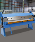 24 Inch Pan And Box Brake For Sheet Metal With Adjustable 0 To 135 Degree Bending Heavy Duty Hand Brake in industrial setting