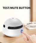 Top Shelf Smoke Detectors And Emergency Fire Alarms Built For Instant Photoelectric Monitoring with test/mute button.