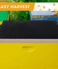 Solar Fume Board For Beehives on yellow hive, Universal 8 Frame And 10 Frame Inner Cover with metal top, apiary gear