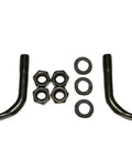 Ford Ranchero Rear Shaft Universal Joint U Bolt Kit Fits Rear Drive Shaft Joint 1961 to 1979 OE Replacement for Reliable Performance and Easy Install Premium OE Grade Construction for Long Lasting Strength. Black steel U-bolts, nuts, and washers