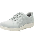 Womens Dandie Dove Size 9 Medium Dream Fit Knit Leather Shoes With Slip Resistant Sport Rocker PU Sole