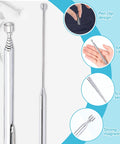 Telescoping Magnetic Pickup Tool Set With Pen Clip Design Extends From Five To Twenty Five Inches Three Pound Capacity