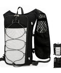Go To Hydration Vest For Runners And Hikers With Breathable Mesh, Lightweight Pack, adjustable straps, and sturdy nylon water carrier