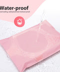 14.5 X 19 Inch Poly Mailers 50 Pack Self Seal Waterproof Shipping Bags For Clothing Durable Pink Packing Envelopes Water Test
