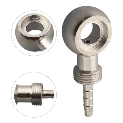 Heavy Duty Metal Hydraulic Hose Fitting For Mountain Bike Disc Brake Systems MT4 MT5 MT6 MT7 MT8, Leak Free Banjo Connection