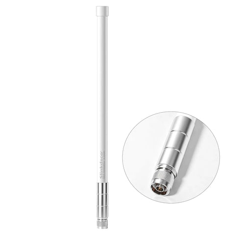 Waterproof 5.8dBi 915MHz Fiberglass Antenna With 20Ft Extension Cable For Heltec V3 V4 Meshtastic LoRa32 Rak Module Board And SenseCap Solar Node Unit